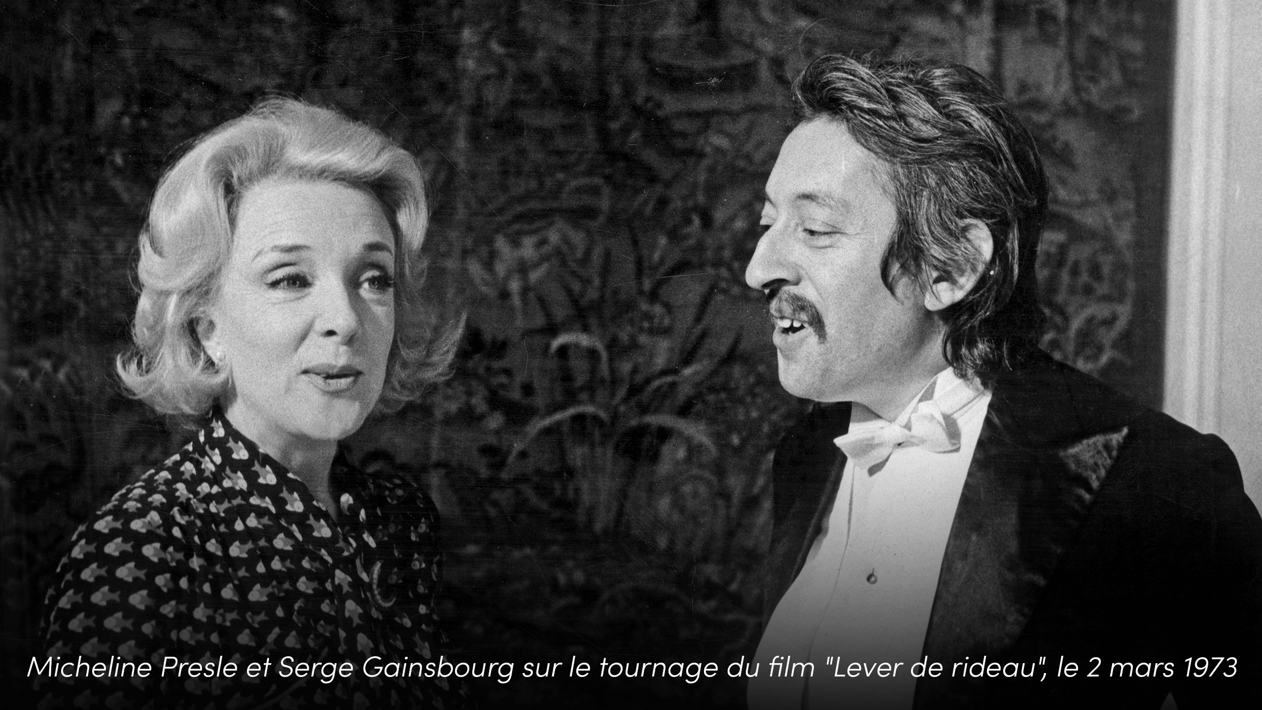 Micheline Presle et Serge Gainsbourg_